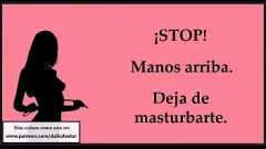 Reproduzir Jogo de rol interativo: Aguar seu orgasmo com instruções de JOI e masturbação neste reto pornô